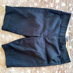 Vince silk lined black shorts